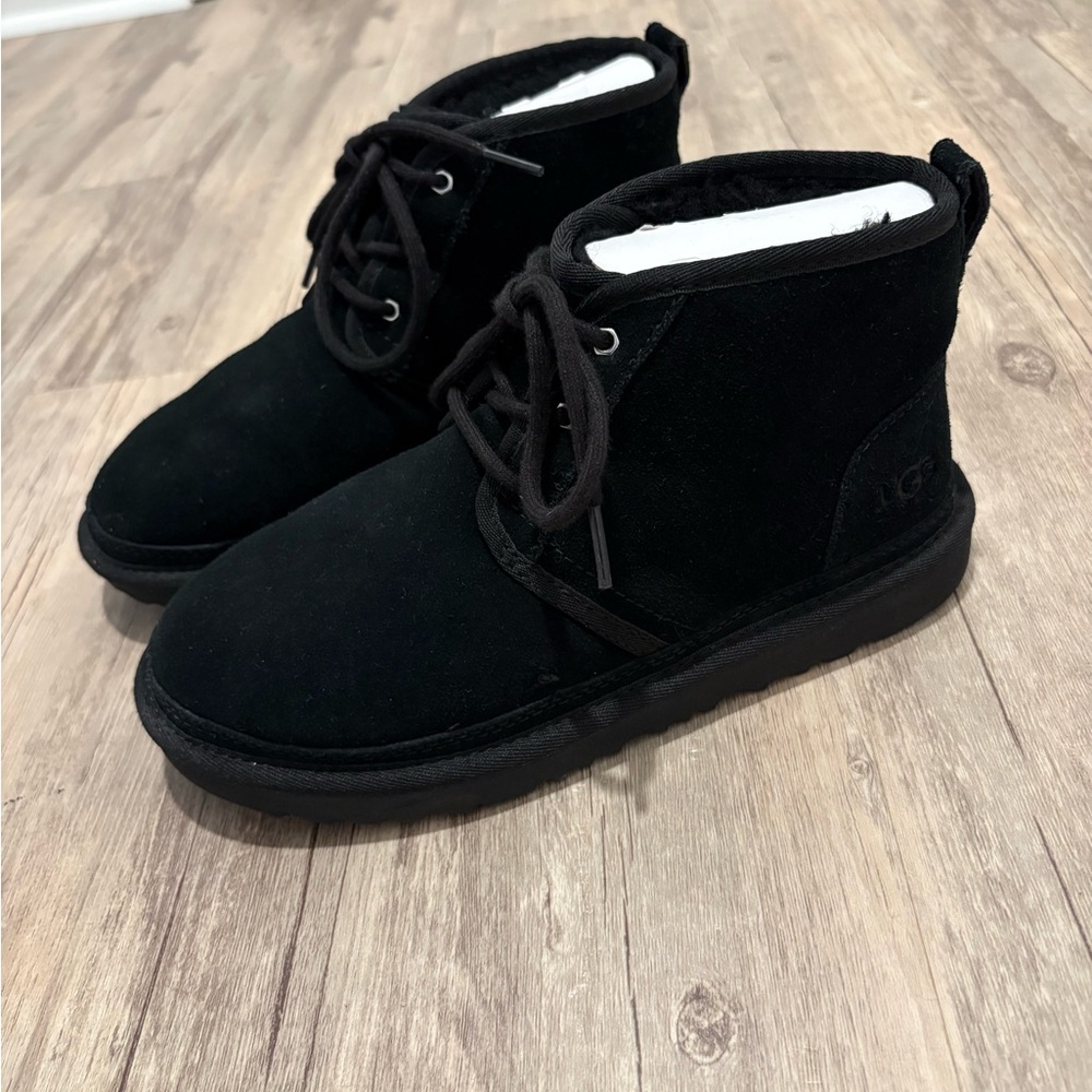UGG Classic Black Ankle Boots